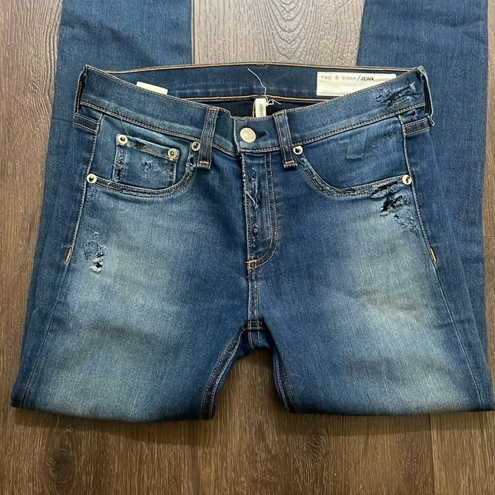 Rag & Bone Skinny Fit Jeans - Picture 3 of 9